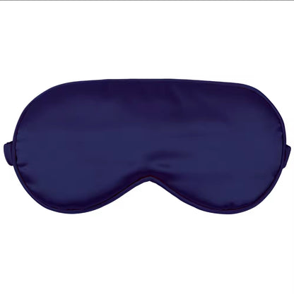 Satin Sleeping Eye Mask with Matching Drawstring Bag | Luxury Sleep Mask Set | Soft & Comfortable