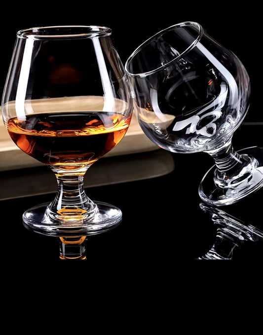 Cognac|Brandy|Large Wine Glass Set

Color: Elegant Gold
Capacity: 330ml per glass
Material: Premium-quality glass
Set Contains: 6 glasses