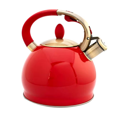 Stainless Steel Whistling Kettle | Fast Boil Kettle for Stovetop, Induction, & Gas