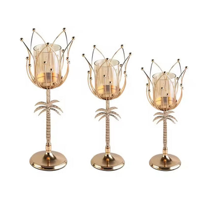 Wrought Iron Candlesticks for Home & Wedding Decor