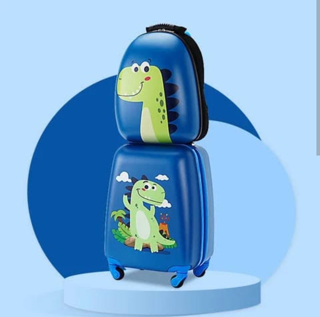 Cartoon Themed Kids Trolley Bags | 18 Inch Children's Suitcase on Wheels