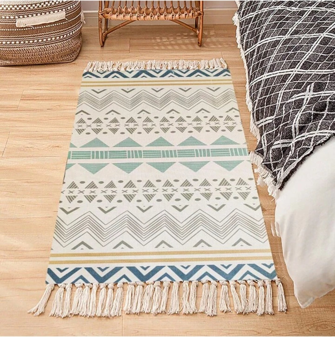 Cotton Woven Rugs Soft & Stylish