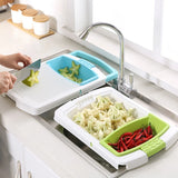 Chopping Board with Integrated Washing Section