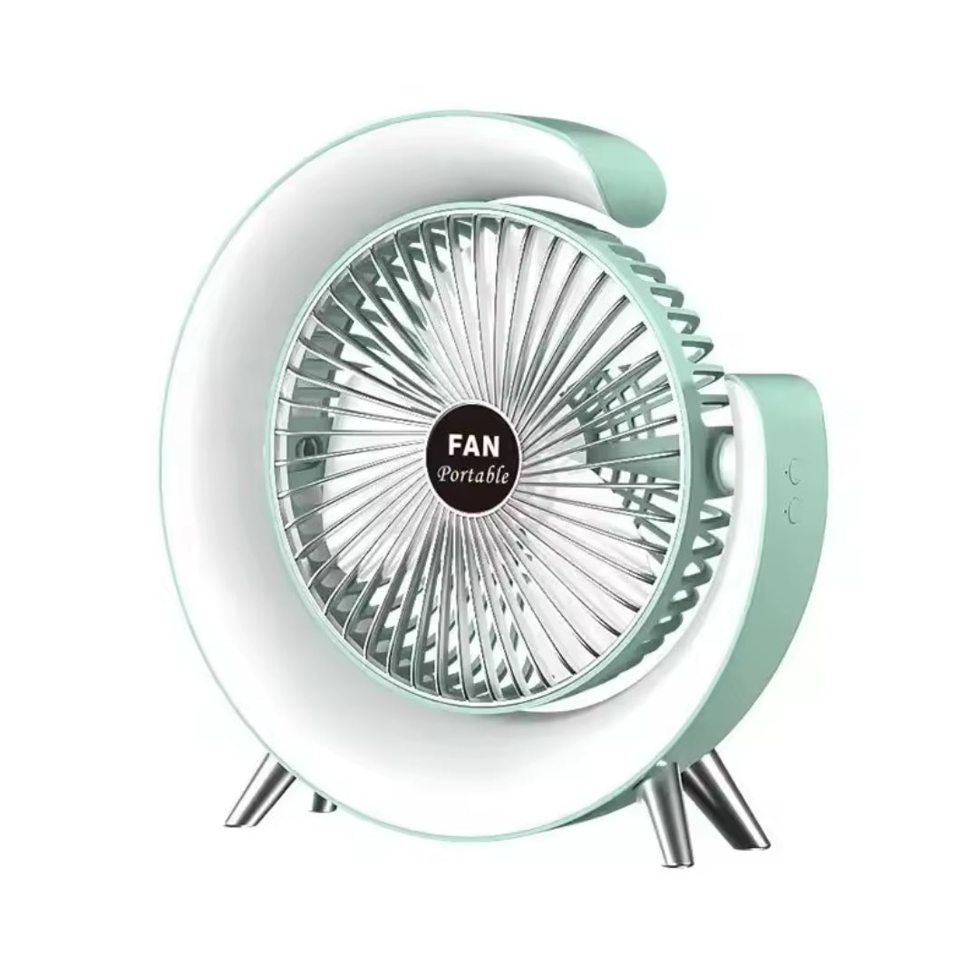 Portable Rechargeable Desktop Fan