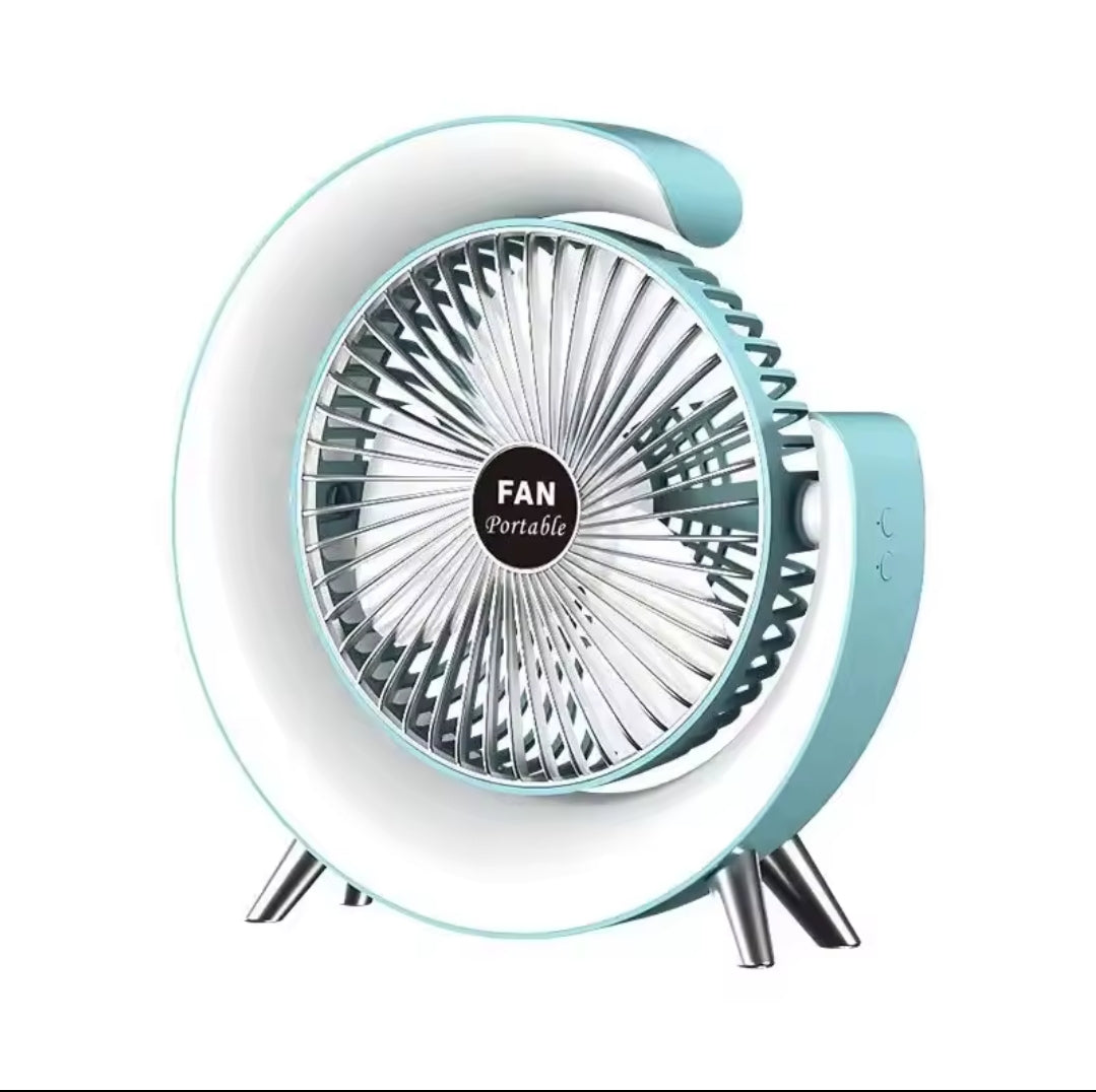 Portable Rechargeable Desktop Fan