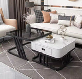 2025 Modern Nesting Tables with Marble Tops