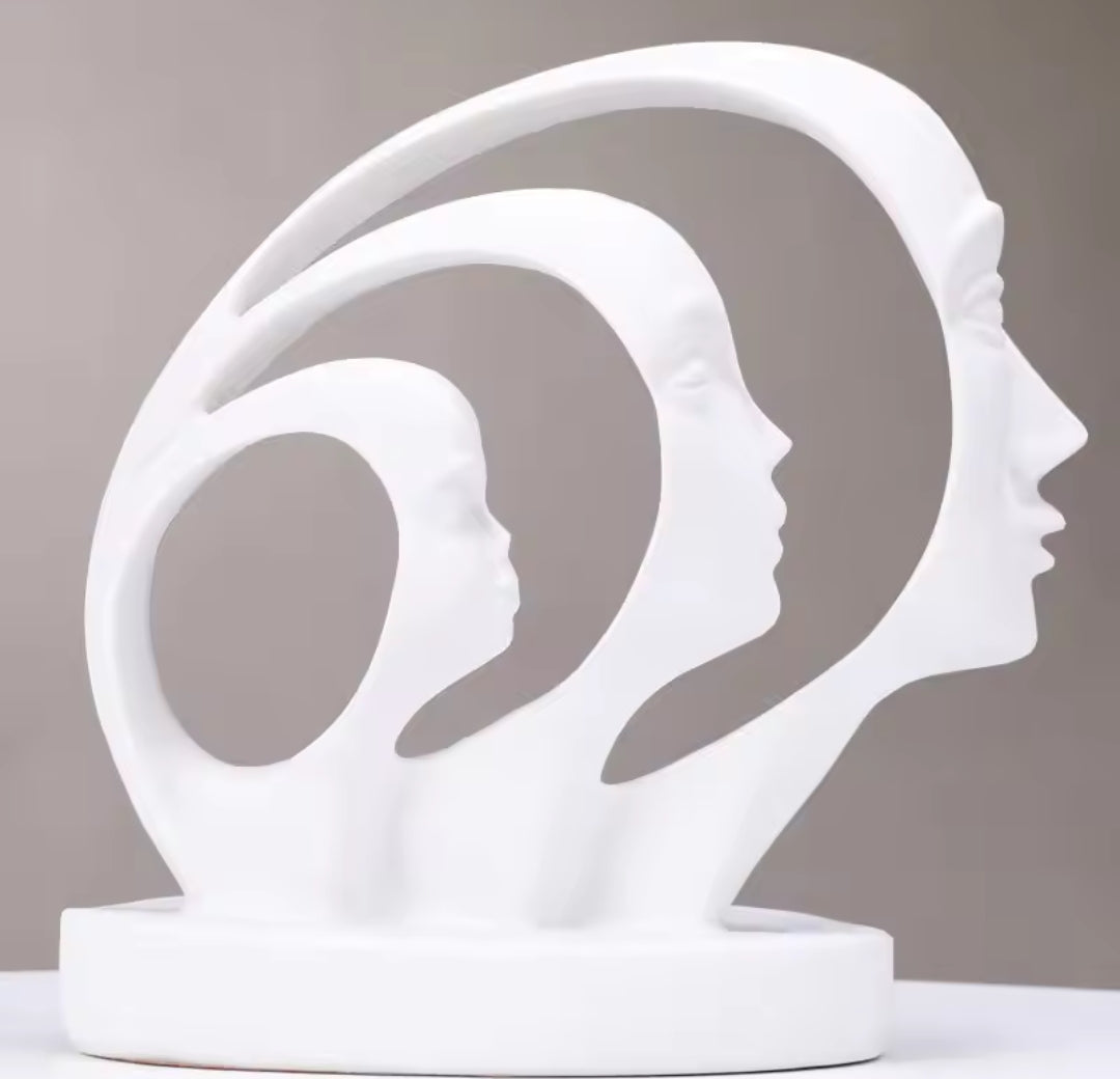 Originality Home Decoration Abstract Portrait Sculpture