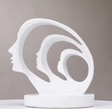 Originality Home Decoration Abstract Portrait Sculpture