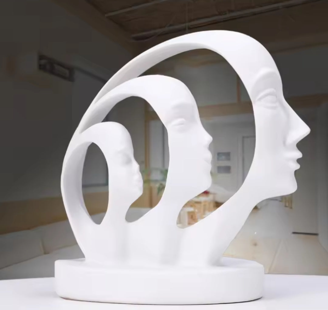 Originality Home Decoration Abstract Portrait Sculpture