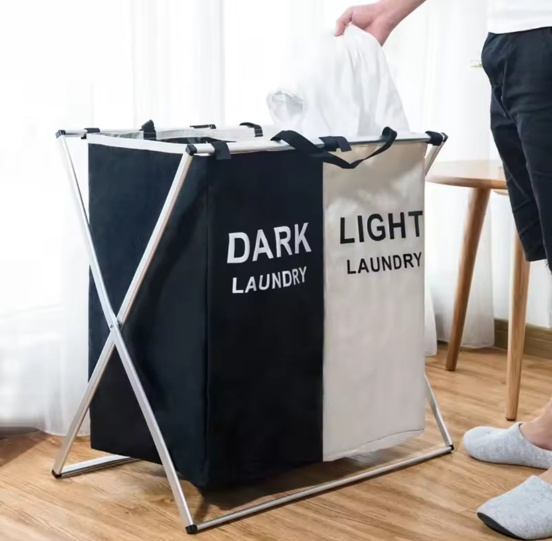 Furaha Finds Double Sided Laundry Basket  Waterproof & Dustproof