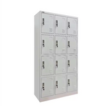 Multifunctional 12-Door Metal Staff Locker – Office & Bedroom Wardrobe Safe Locker, Durable Iron Storage Cabinet | Offices, Bedrooms, Schools, Gyms, & Staff Rooms