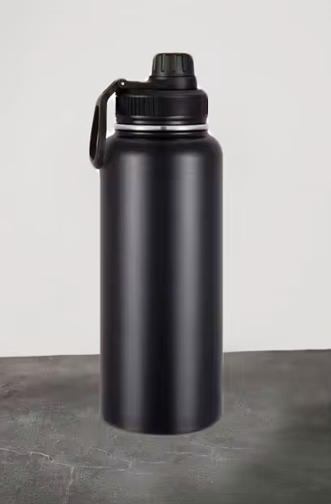 Travel Car Water Cup | Portable Stainless Steel Thermos Flask | 1000ml Capacity | Ideal For Travel, Sports, Daily Use