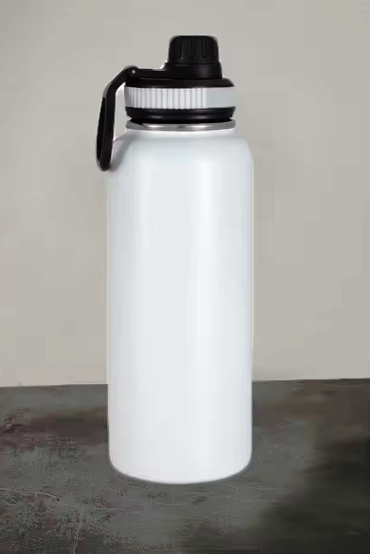 Travel Car Water Cup | Portable Stainless Steel Thermos Flask | 1000ml Capacity | Ideal For Travel, Sports, Daily Use