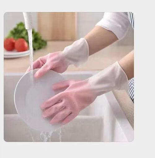 Non Slip Premium Household Cleaning Gloves | Waterproof Kitchen Dishwashing Gloves