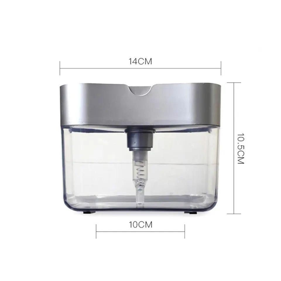 2in1 Soap Pump Dispenser | MultiFunction Use | Compact Design | Perfect For Households, Kitchens, & Bathrooms