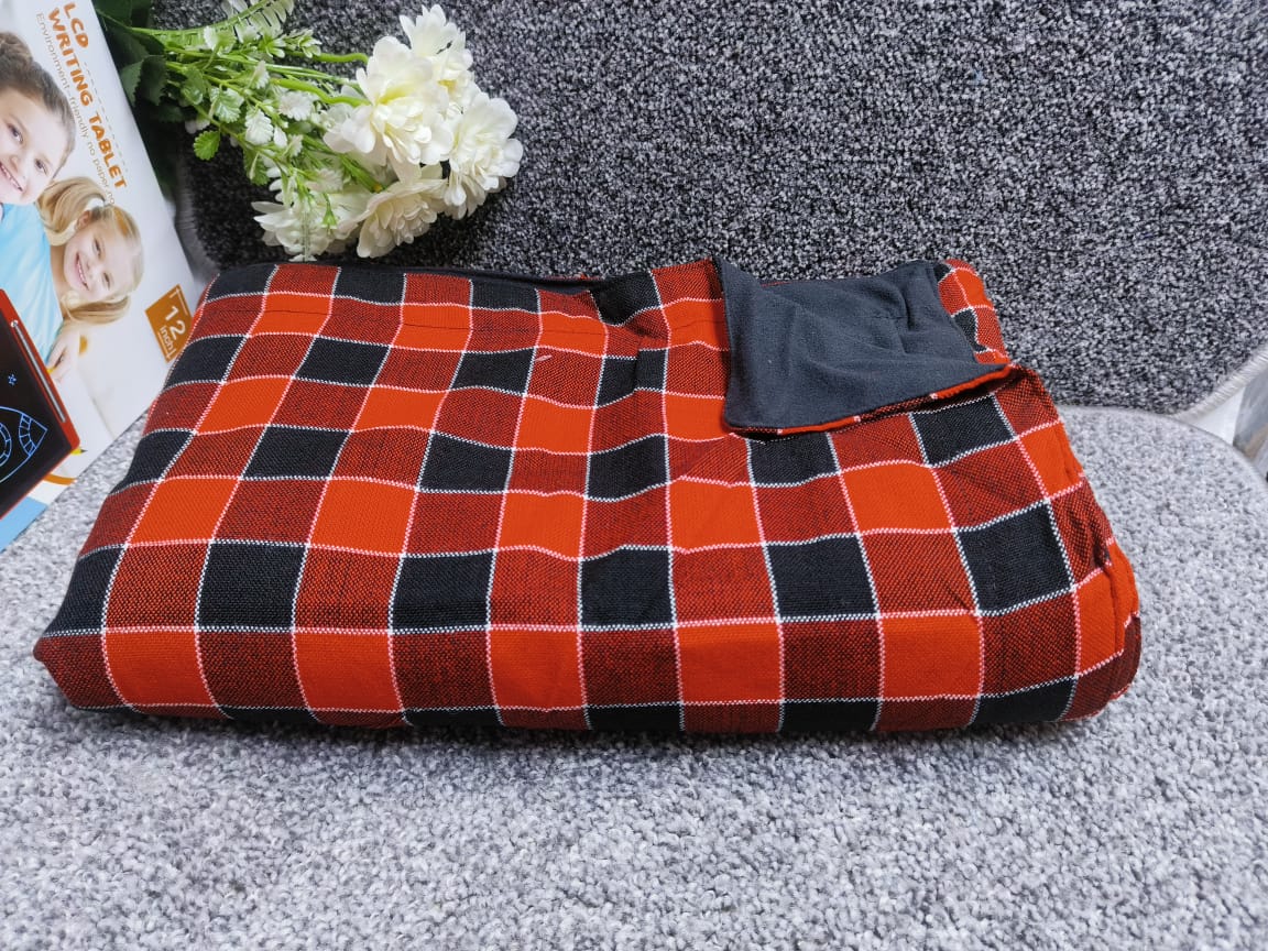 High Quality Maasai Fleece Blanket | 150cm x 200cm (5 by 6)| Vibrant & Cozy Traditional Design