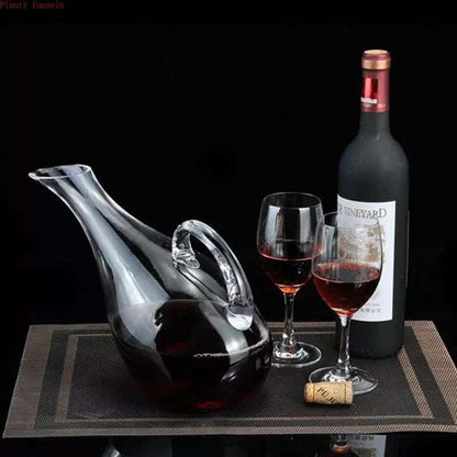 Elegant Glass Wine Decanter | Enhance Wine Aroma & Flavor