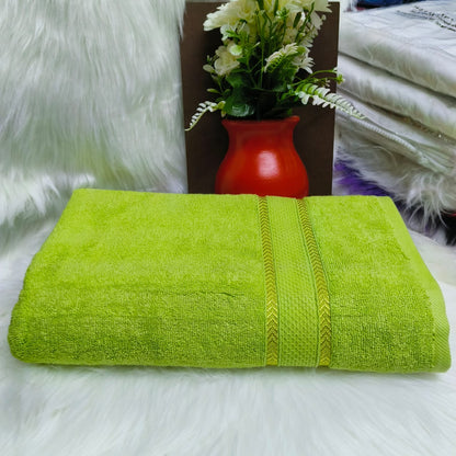 Large Cotton Towels | Premium Quality | 90x150cm | Soft, Absorbent, and Durable | Ideal for Bath or Beach