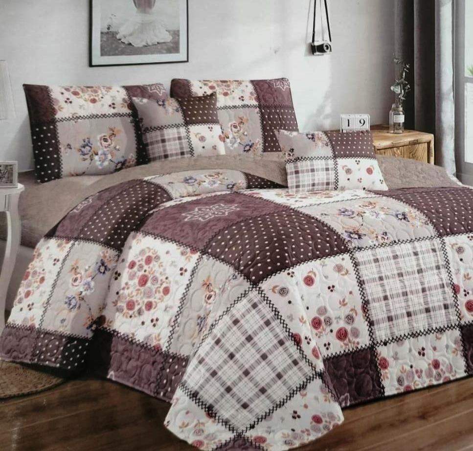 6x6 Binded Duvet Set | 1 Bedsheet & Pillowcases | Luxurious Comfort & Stylish Design