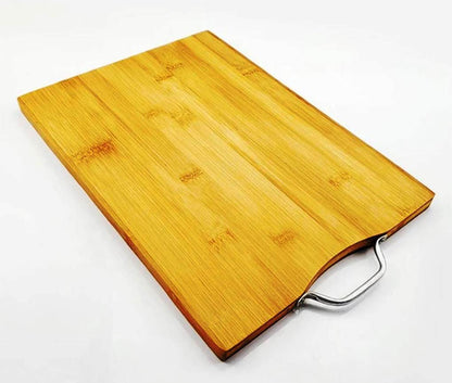 Bamboo Wooden Chopping Board | Durable, Eco Friendly, Scratch Resistant Cutting Board for Kitchen Use