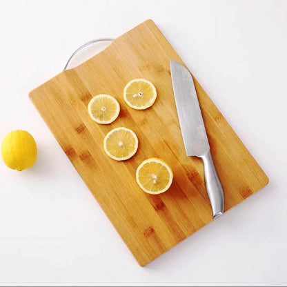 Bamboo Wooden Chopping Board | Durable, Eco Friendly, Scratch Resistant Cutting Board for Kitchen Use