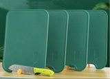 Rectangular Nordic Chopping Board | Stylish Green Kitchen Essential | 28 x 38 cm, Green