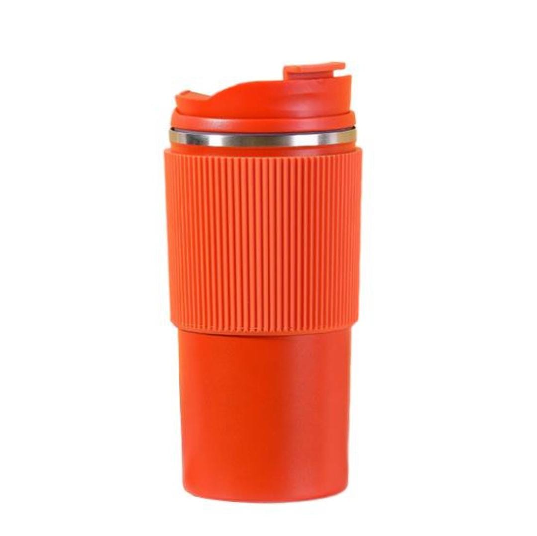 Portable Double Wall Insulated Stainless Steel 450ml Coffee Vacuum Thermocup Mug Tumbler for Drinks| Leak-proof Travel Vacuum Thermocup