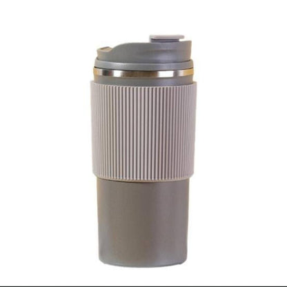 Portable Double Wall Insulated Stainless Steel 450ml Coffee Vacuum Thermocup Mug Tumbler for Drinks| Leak-proof Travel Vacuum Thermocup