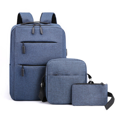 3 in 1 Multipurpose Laptop Backpack | Grey, Blue, Black, Red | Spacious, Unisex, Durable Fabric