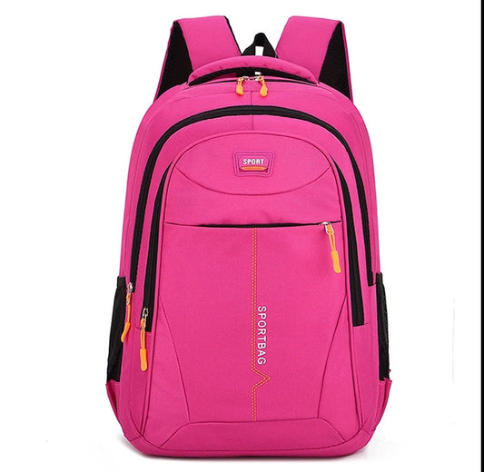 Oxford Waterproof Fabric Backpack | 46x32x16 cm | Ideal for Upper Classes (JSS), Laptop, Senior School, College | Various Colors Available