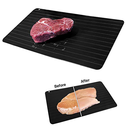 Defrost Tray  Nonstick, Fast Defrosting Kitchen Tool | 35.5cm x 20.5cm | Defrosting Meats, Poultry, Fish, And Vegetables