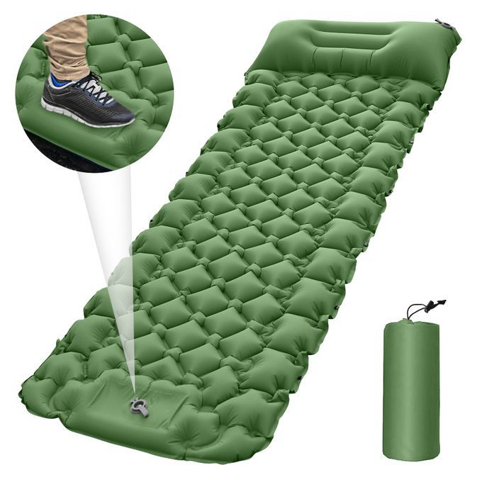 High Quality Portable Foldable Camping Sleeping Mats | 98 cm x 56 cm x 6 cm, Lightweight & Portable