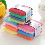 10 Pcs Doubl-Sided Dishwashing Sponge | Dual Sided for Scrubbing and Wiping