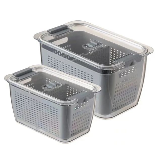 3.5L Refrigerator Freshness Storage Box / Drain Basket