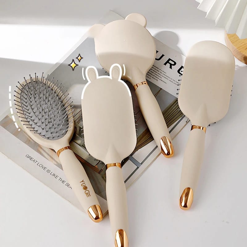 Plastic Cute Anti Static Air Cushion Comb | Gentle Detangling & Head Massage