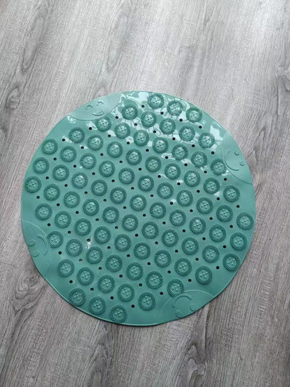 Bathtub Round Anti-Slip Bathroom Mat 55x55cm| Toilet Mats | Bathroom Ornament| Household Non-slip Mats| Multiple Colors | Bathroom Decor