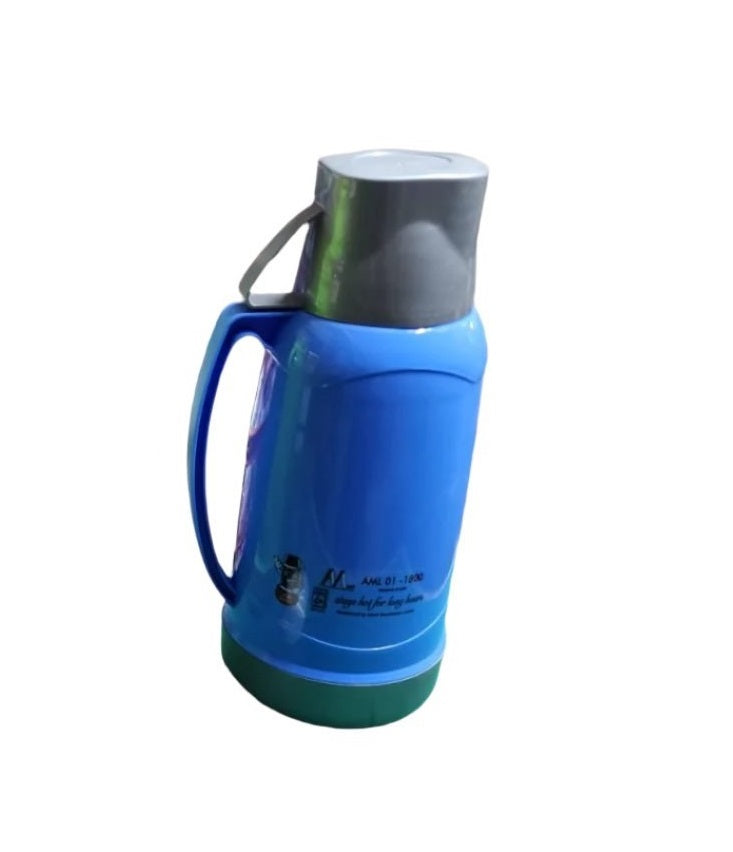 AML01-1800 ml Capacity Thermal Insulated Plastic ADL Vacuum Flask | Personal Use | Family Use | Beverage| Multiple Colors