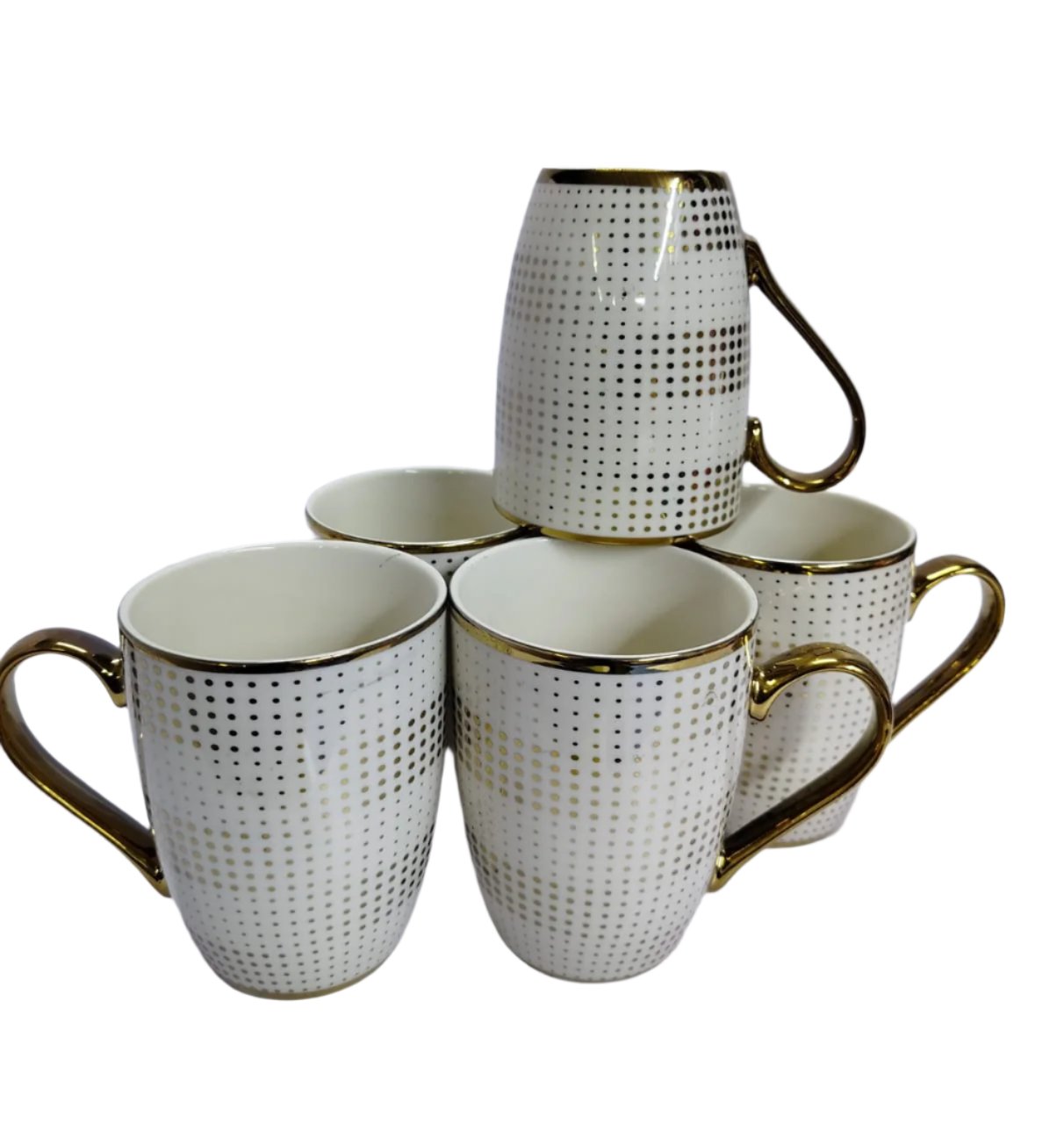 6pcs Ceramic Mugs Set | Stylish and Durable | Perfect for Hot Beverages