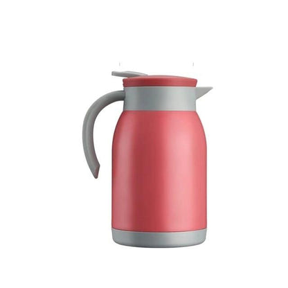 Durable Stainless Steel 800ml 455g Fashion Coffee Pot Flask Serveware | Red, Black, White