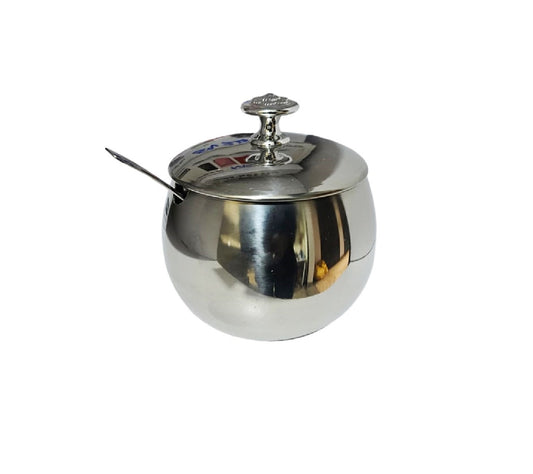 Stainless Steel Silver Sugar Dish