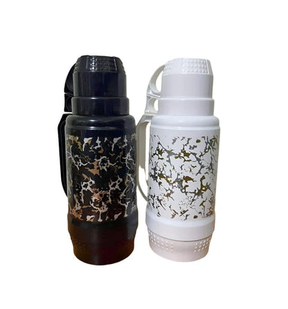 High Quality Plastic 1.8Liter Vacuum Insulated Thermos Flask with Leak-proof Lid| Hot Cold Beverages