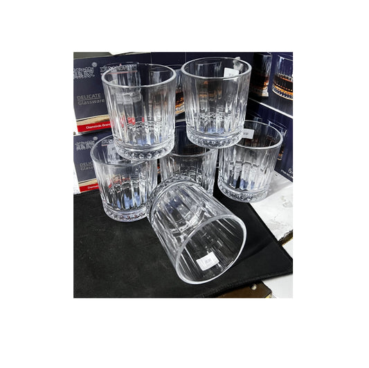 6-Piece Whiskey Juice Glass Set