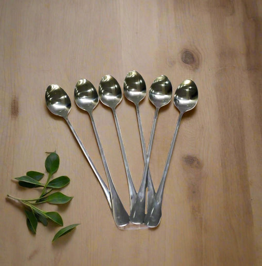 6-piece Long Teaspoon Set