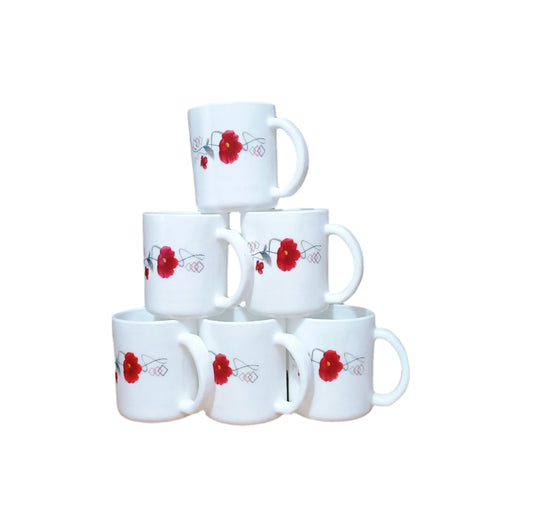 6pcs Luminarc Tea Mugs Set