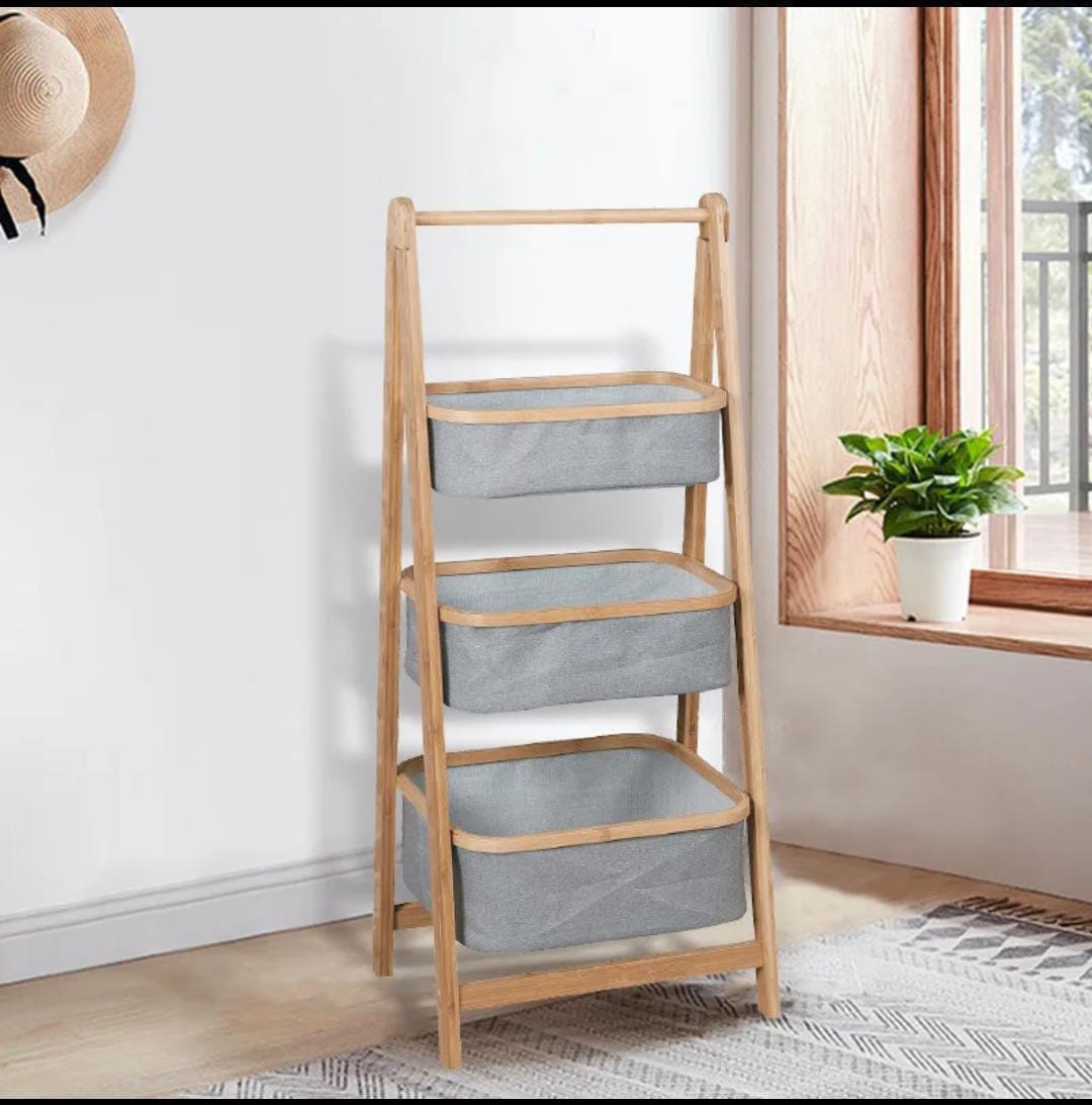 Multifunctional Collapsible & Foldable Bathroom Organizer with Removable Baskets |