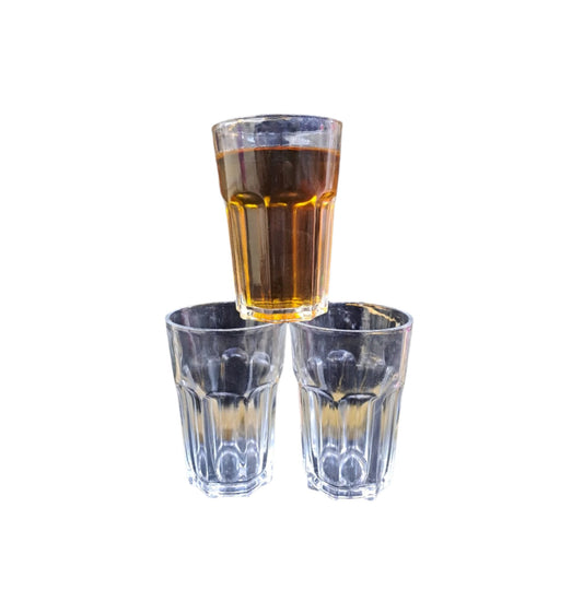 6-piece Heavy Vintage Water Glasses Set