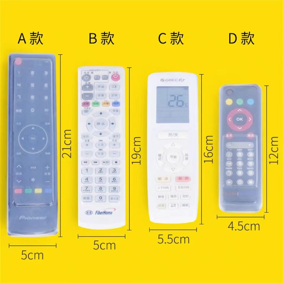 Clear Silicone Remote Covers | Available in 4 Sizes