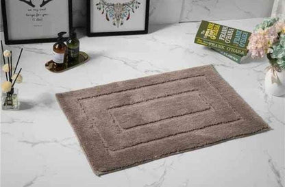 Flocking Anti-Slip Microfiber Door Mats | 50x80cm Bathroom Mats - Multiple Colors