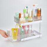 2 Tier Multipurpose Storage Rack | Spice, Cosmetic, and Perfume Organizer | 37x25x41cm