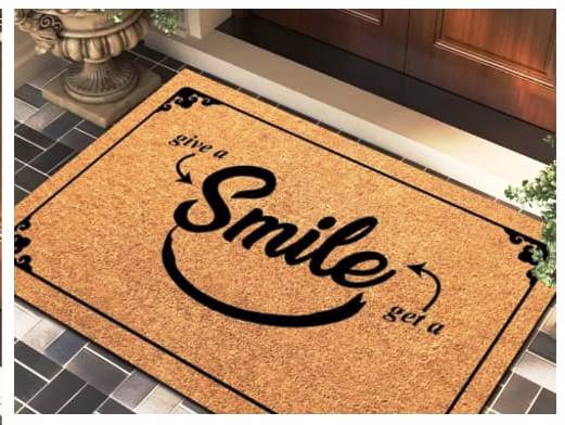 Stylish & Versatile Novelty Entry Door Mat - 40x60cm | Entryways | Kitchens | Indoor Spaces | Home Decor